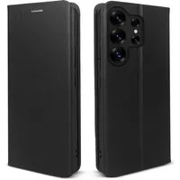 Tec-Expert Handyhülle Echtleder Hülle für Samsung Galaxy S25 Ultra 6.8 Zoll, 6.8, Cover Klapphülle Case mit Kartenfach RFID Schutz aufstellbar