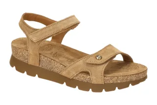 Panama Jack Damen Sandalette Sulia B19 PJ SULIA Braun Echtleder weich gepolstert