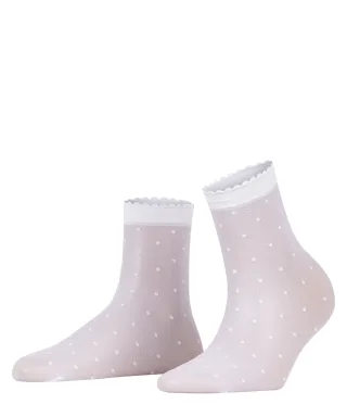 FALKE - FALKE Dot 15 DEN Damen white - Gr. - 36.5