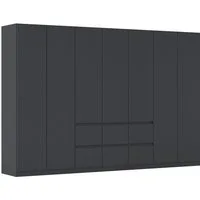 rauch Drehtürenschrank Schrank Garderobe MAINZ Breiten 91/136/181/226/271/315/360, Höhe 210cm (3 verschiedene Ausstattungen BASIC/CLASSIC/PREMIUM (inkl. SOFT-CLOSE) grifflose Front, Außentüren mit Push-to-Open Funktion MADE IN GERMANY