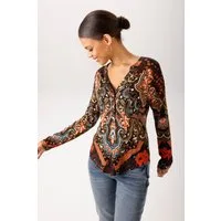 Aniston CASUAL Schlupfbluse mit farbenfrohen, fantasievollem Ornament-Druck - NEUE KOLLEKTION