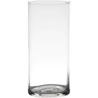 Hakbijl Glass Dekovase ZYLINDER, Farbe: transparent, Höhe: 19cm