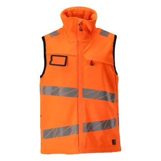MASCOT Herren Softshell Weste Hi-vis Orange 4XL - 24065-143-14-4XL