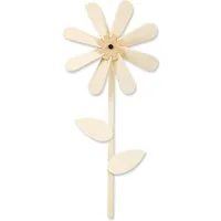 matches21 HOME & HOBBY Windrad Blume Holzbausatz Kinder ab 7 J Holzbaukasten