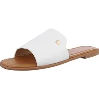 Ital-Design Moderne Sandalen für Damen – Eleganz und Komfort Pantolette (89319218) Blockabsatz Pantoletten in Weiß