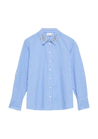 comma - Bluse blau - Gr. - 38
