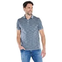Engbers Poloshirt Herren Polo-Shirt meliert, Grau
