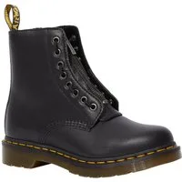 DR. MARTENS 1461 Pascal 8 Eye Boot Schlupfboots Festivalboots, Schlupfboots mit Vorder-Reißverschluss