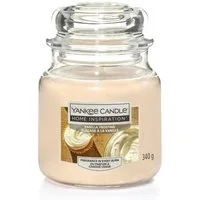 Yankee Candle Duftkerze Yankee Candle Duftkerze Mittleres Glas Vanilla