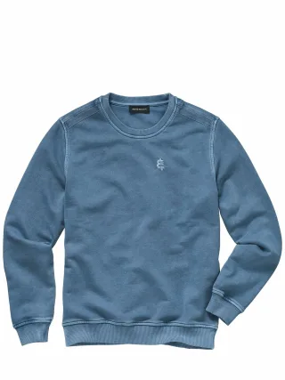 Mey & Edlich Herren Gefährten-Sweatshirt Schwarz 100 % Baumwolle