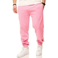 DAILY COTTON Jogginghose im Straight-Fit als Lange Trainingshose Sweatpants Herren Freizeithose mit Bündchen aus Baumwolle