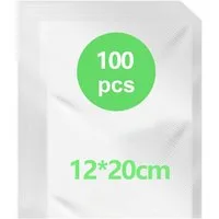 Fine Life Pro Vakuumierer Vakuummaschine: 99% Vakuumrate, 30 cm Verschluss, 50 gratis Beutel, 120W