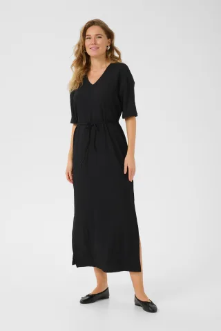 Jerseykleid Loose fit Black