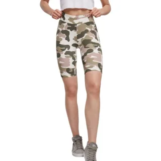 Urban Classics Ladies - High Waist Tech Cycle Stretch Shorts