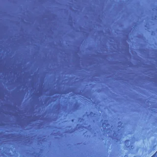 Baumwollstoff-Digitaldruck "Wasser", Serie Ria, blau
