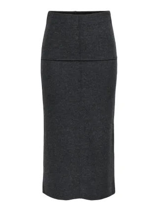 JDY - Midi-Bleistiftrock grau - Gr. - XS