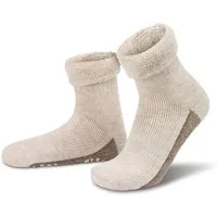 normani ABS-Socken Alpaka-Wollsocken mit ABS-Druck (1 Paar) hochwertige Alpaka-Wolle