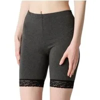 Bellivalini Leggings Damen Kurze Hose BLV50-217 (1-tlg) mit Spitze