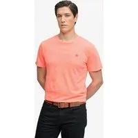 Superdry Rundhalsshirt CLASSIC ESSENTIAL NEON TEE Relaxed Fit, aus Baumwolle und Single Jersey, Kurzarm