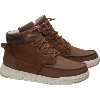 HEYDUDE Bradley II Wasserdichte Polyurethan Herren Downtown Braun/Multi Knöchelschuhe