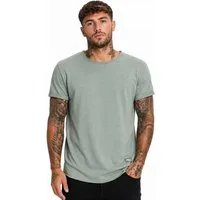 SUBLEVEL T-Shirt Herren Shirt Long Shaped lang geschnitten schwere Qualität