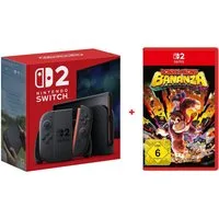 Nintendo Switch 2 Switch 2 Konsole + Donkey Kong: Bananza Bundle Set (Bundle), TV- & Handheld-Modus, Jump’n’Run