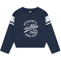 Levi's® Kids Longsleeve LVG VARSITY LS TEE Cropped - for Girls