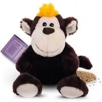 Habibi Plush Wärmekissen Habibi Plush Wärmetier Stofftier 1835 Schimpanse dunkelbraun
