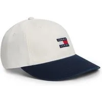 Tommy Jeans Baseball Cap TJM HERITAGE WASHED Regular fit mit festem Schirm