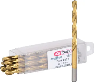 KS Tools HSS TiN Spiralbohrer - 330.4070