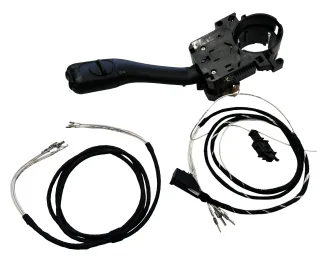 Komplettset GRA Tempomat MIT WIPPE + 2x Kabelbaum Wasserkasten für Seat Leon 1M / Toledo ab 1999-