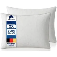 Gentle North Microfaserkissen 2er-Set Kopfkissen – Dekokissen und Füllkissen, waschbar bis 40°C