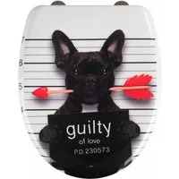 WENKO WC-Sitz Guilty Dog