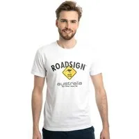 ROADSIGN australia T-Shirt Raute (1, 1-tlg., 1) mit Logo-Aufdruck und Rundhalsausschnitt, 100 % Baumwolle