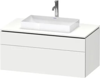 Duravit L-Cube Konsolenwaschtischunterbau wandhängend Weiß Matt 1020x550x482 mm - LC4881018180000 LC4881018180000