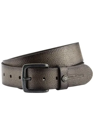 camel active - Ledergürtel grau - Gr. - XXL