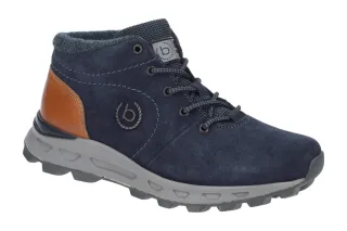 Bugatti 321-A9W31-1400 4100 CERES Herrenschuhe - dunkelblau Velourleder Mix F...