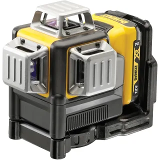 DEWALT Akku-Multi-Linienlaser 3x360° grün 10,8V + Akku + Schnellladegerät - DCE089D1G-QW