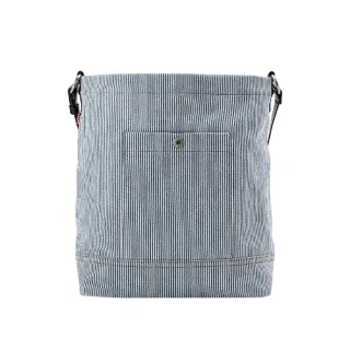 Levis - "Heritage" Beuteltasche, Längsstreifen (Grau gestreift)