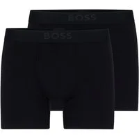 BOSS Boxer Boxer 2P UltraSoft (Packung, 2-St., 2er Pack) mit tonalem BOSS Logo-Elastikbund