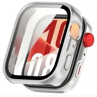 SmartUP Smartwatch-Hülle für Huawei Watch Fit 4 Pro Schutzglas Panzerfolie Display Screen Case, kompletter Rundumschutz
