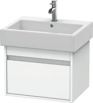 Duravit Ketho Waschtischunterbau wandhängend Weiß Matt 550x440x410 mm - KT668601818 KT668601818