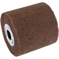 Vliesschleifwalze Medium 2608000608, 100mm / 19mm, Schleifscheibe 1 Stück, für Trommelschleifer / Satinierer
