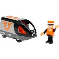 World Orange-schwarzer Reisezug, Spielfahrzeug
