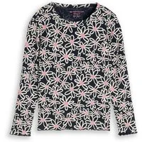 TOM TAILOR Langarmshirt T-Shirt (im Einserpack) Langarmshirt mit Muster