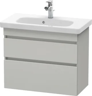 Duravit DuraStyle Waschtischunterbau wandhängend Betongrau Matt 730x368x610 mm - DS649900707 DS649900707
