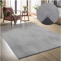OTTO home Designteppich Zoelle 3D Optik/Hoch-Tief Effekt, rechteckig, Höhe: 8 mm, mit Anti-Rutsch-Rücken, angenehm weich, Teppich Wohnzimmer Boho Design