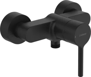 Hansa Einhandmischer Brausebatterie HANSAVANTIS 5245, Matt-Schwarz, 5245016733 5245016733