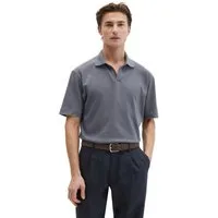 Marc O'Polo Poloshirt aus Baumwoll-Leinen-Mix