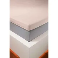bellana Spannbettlaken bellana deluxe für Topper, mit Elasthan, Premium Jersey 230 g/m², Jersey, Gummizug: rundum, (1 Stück), mit 5% Elasthan, für Topper mit 4-10cm Höhe, bügelfrei, faltenfrei